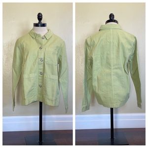 Madewell Garment-Dyed Ashwood Chore Coat Light Green Size Medium